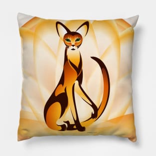 Abyssinian Desert Flower Pillow