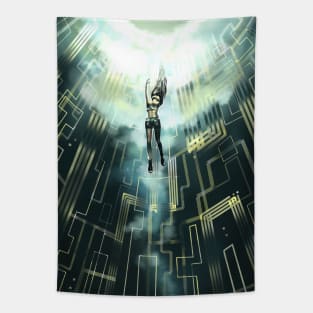 Digital ascend Tapestry