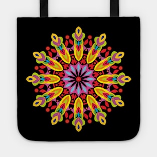 awesome colorful and elegant mandala art Tote