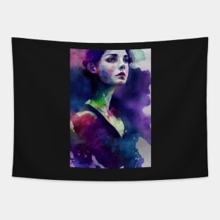 watercolor model V4 Tapestry