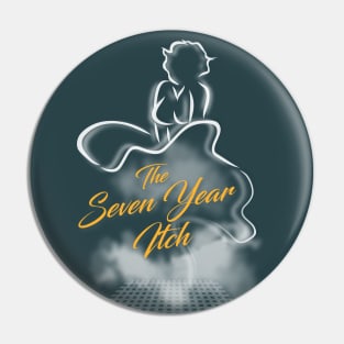 The Seven Year Itch - Alternative Movie Poster Pin