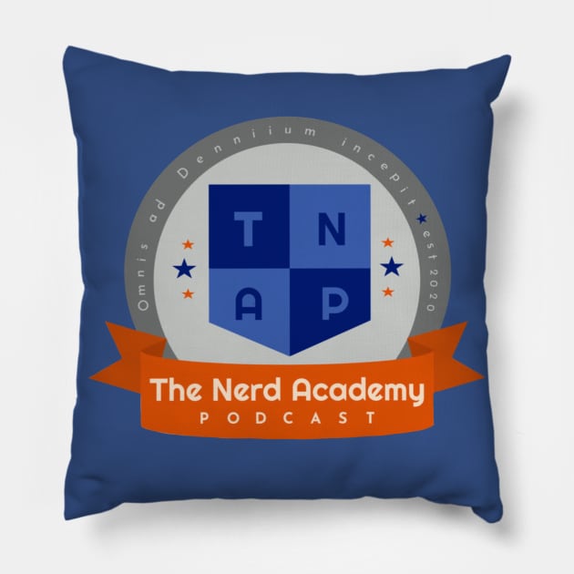 TNAP Large Main Logo Pillow by The Nerd Academy Student Store