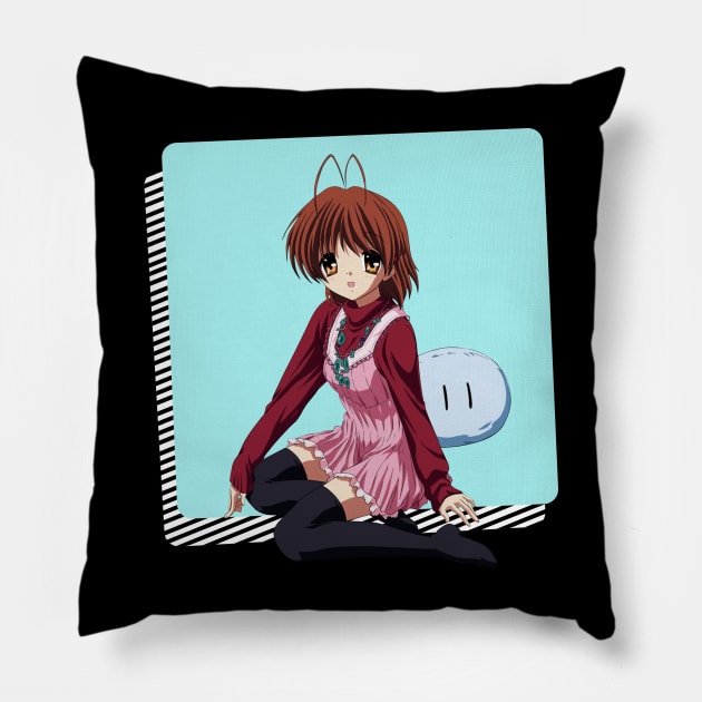 Clannad Kyou Fujibayashi Pillow by SirTeealot