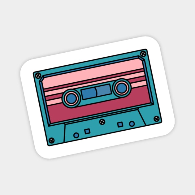 Cassette tape Magnet by PherryK