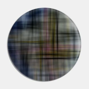 Deconstructed Abstract Scottish Plaid Motif Pin