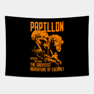 Papillon movie poster Tapestry