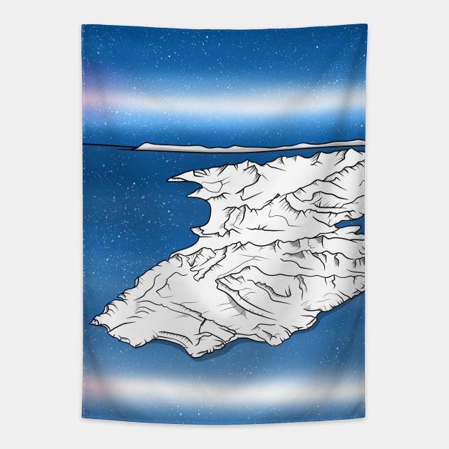 Gallipoli Peninsula Tapestry by mailboxdisco