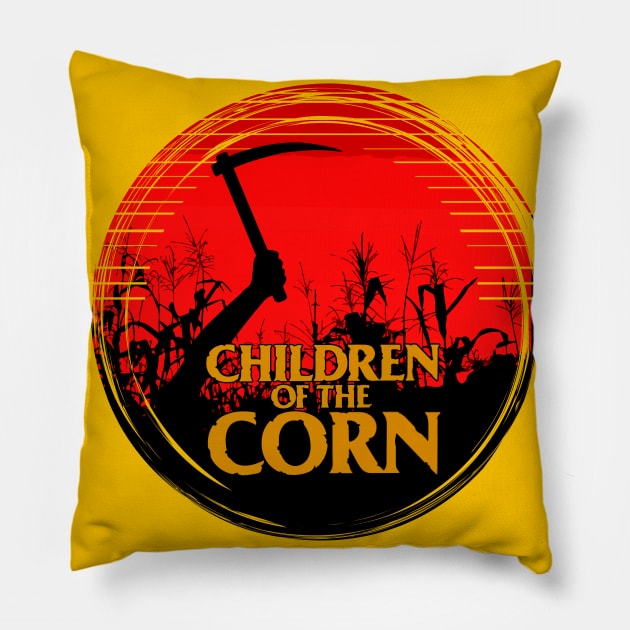 CHILDEN OF CORN Pillow by theanomalius_merch