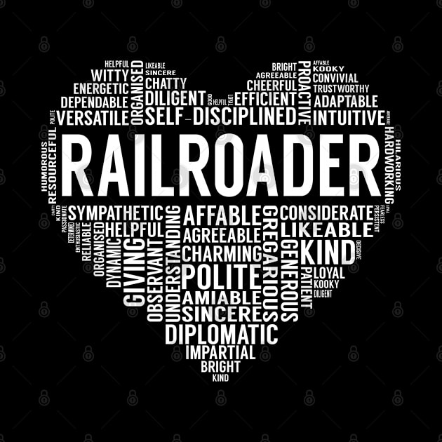 Railroader Heart by LotusTee
