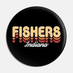 Retro Fishers Indiana Pin