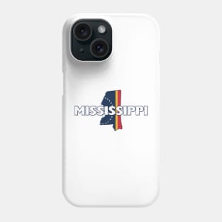 Mississippi Colored State Phone Case
