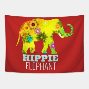 Hippie Elephant Tapestry