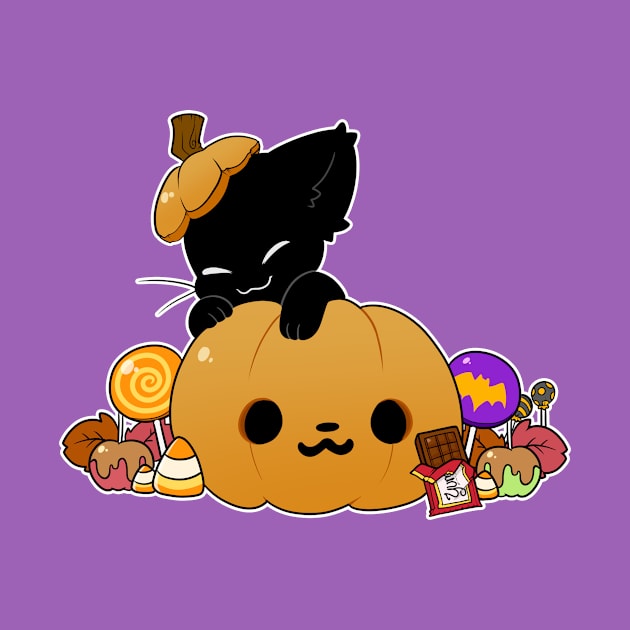 Pumpkitty by 8bitWitch