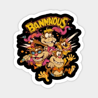 Banana Splits - Monkey Moments Magnet