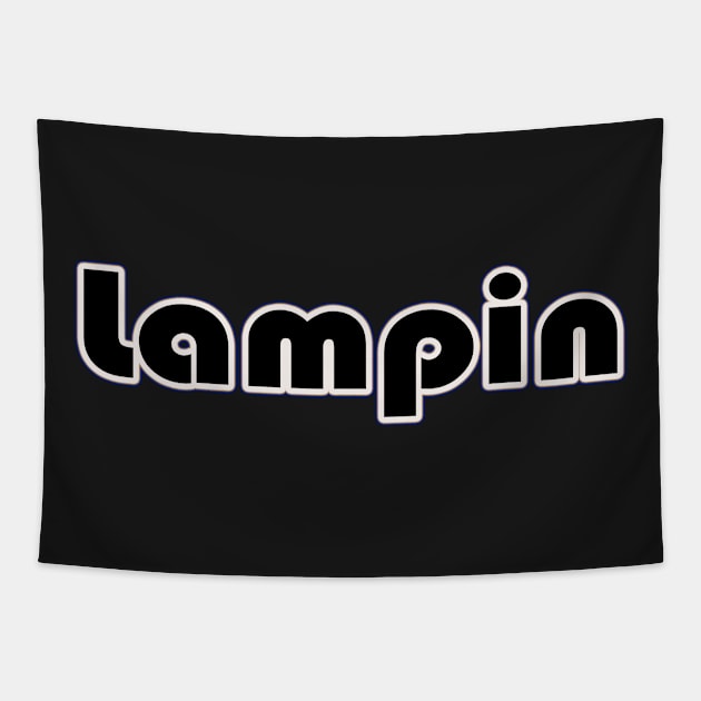 Lampin Retro Tapestry by iskybibblle