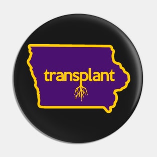 Iowa Transplant Sticker Pin