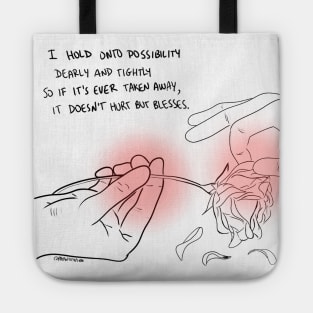 Holding to Possibility Tote