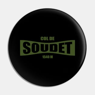 Col De Soudet Cycling Bike Souvenir Pin