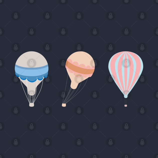 Hot Air Balloons by THP Creative