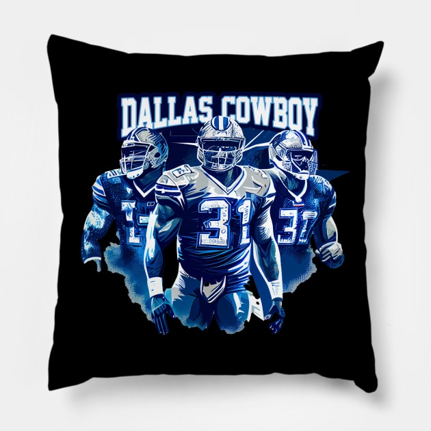 Dallas Cowboys Pillow by Pixy Official