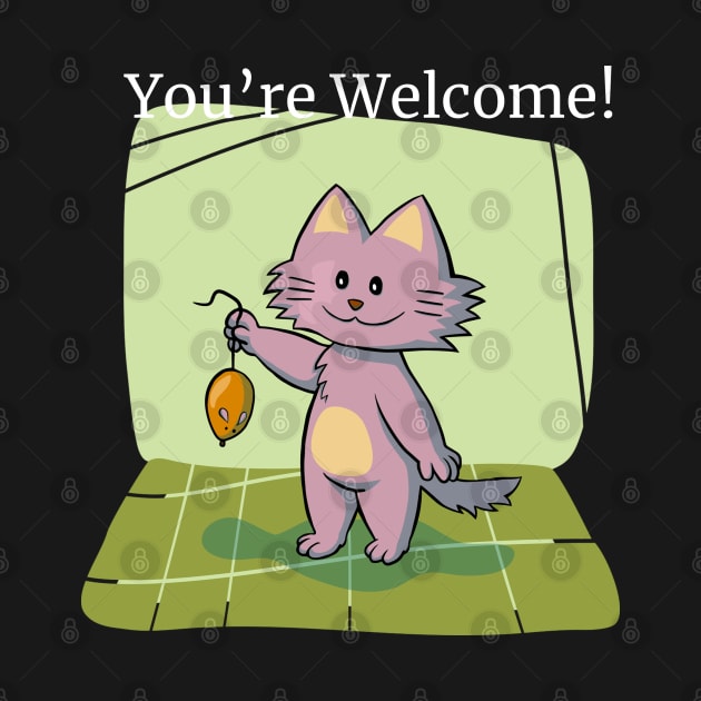 You are welcome cat and mouse by DesignIndex