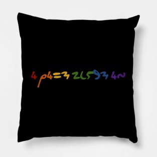 Anne Lister - I Rise Above It - Pride Pillow