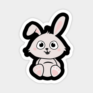 Cute Bunny Rabbit Magnet