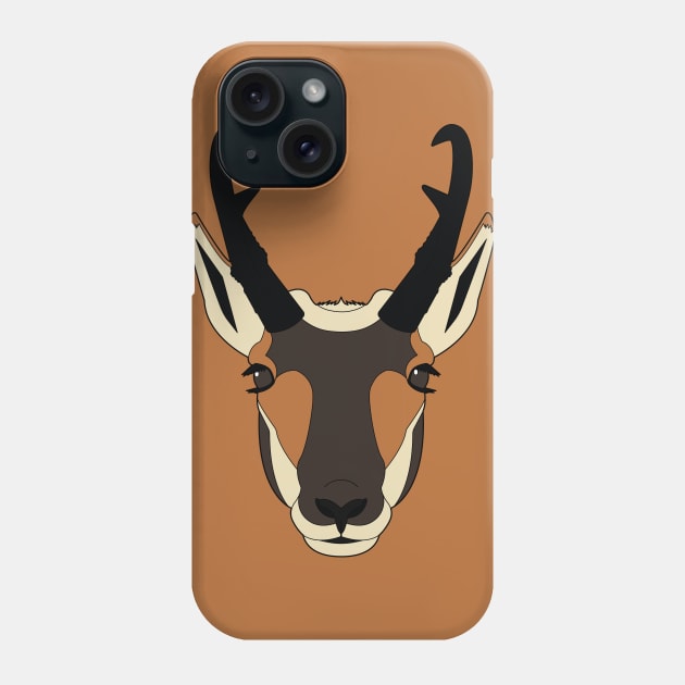 Berrendo Phone Case by ProcyonidaeCreative