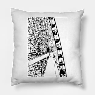 Seattle Great Wheel Pillow