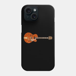 Eddie Cochran Rockabilly Guitar Phone Case