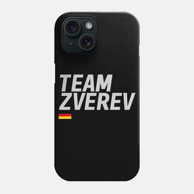 Team Alexander Zverev Phone Case by mapreduce