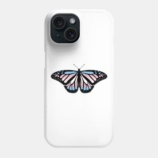 Trans Pride Butterfly Phone Case