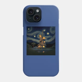 Starry Night Over The Burrow Phone Case