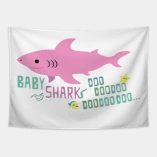 Baby Shark Tapestry