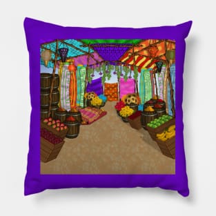 At The Bazaar Pillow