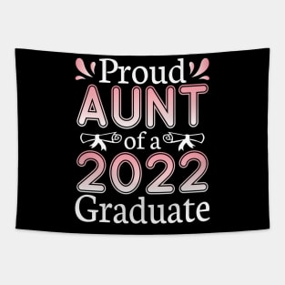 Proud Aunt Of A 2022 Graduate Senior Student Class Of School Tapestry