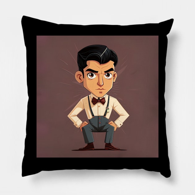 Srinivasa Ramanujan Pillow by ComicsFactory