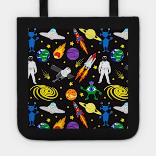 Outer space Tote