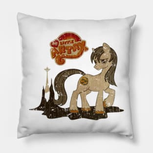 My Little Artax Vintage Look Fan Art Design Pillow