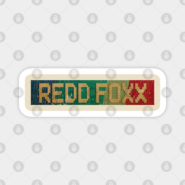 Redd Foxx - RETRO COLOR - VINTAGE Magnet by AgakLaEN