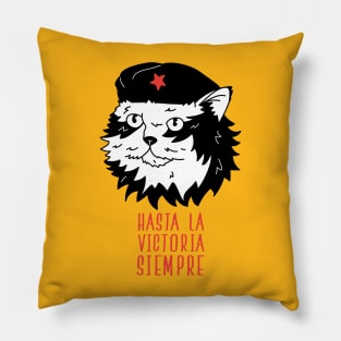 Che Guevara's Cat Pillow