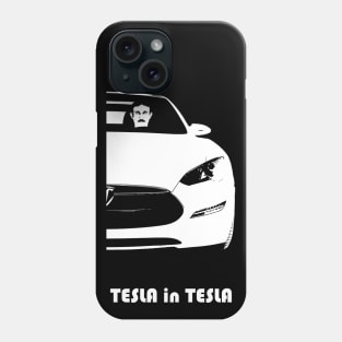 Tesla in Tesla Phone Case