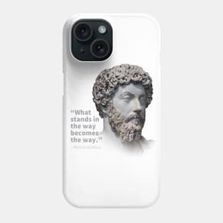 Marcus Aurelius - The Way Phone Case