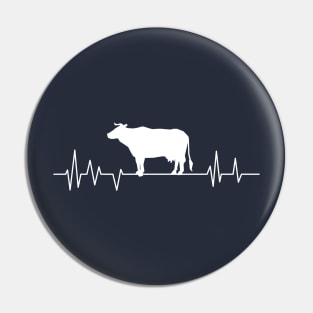 Cow heartbeat lover,Cow sea food Pin