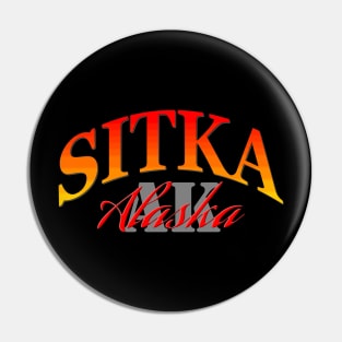 City Pride: Sitka, Alaska Pin