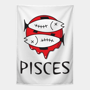 Pisces HORRORscope Tapestry