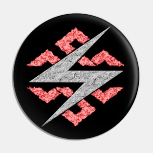 Throbbing Gristle - Alternate, Textured. Pin