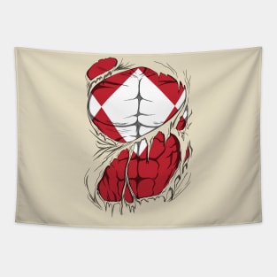 Red Ranger ripped Tapestry