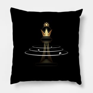 Space chess queen Pillow