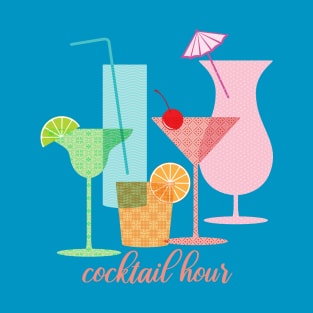 Cocktail Hour Party Fun T-Shirt
